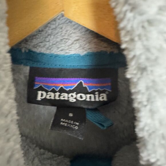 Patagonia Jacket Womens S Grey Re Tool Snap T Pullover Mock Neck Pockets - Picture 3 of 7
